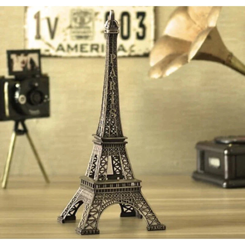 Torre Eiffel Miniatura Paris 10 cm Para Decoração